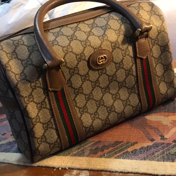 Gucci vintage Boston bag - Picture 1 of 16